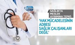 Sağlıkta Meslek Ayrımına Tepki: 'Hak Mücadelesinin Adresi Sağlık Çalışanları Değil'