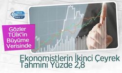 Gözler TÜİK’in Büyüme Verisinde: Ekonomistlerin İkinci Çeyrek Tahmini Yüzde 2,8