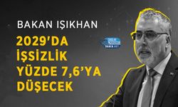Bakan Işıkhan 2029'da İşsizlik Yüzde 7,6’ya Düşecek