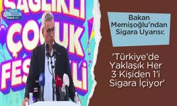Bakan Memişoğlu’ndan Sigara Uyarısı: 'Türkiye’de Yaklaşık Her 3 Kişiden 1’i Sigara İçiyor'
