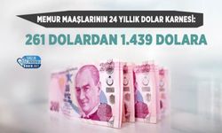 Memur Maaşlarının 24 Yıllık Dolar Karnesi: 261 Dolardan 1.439 Dolara