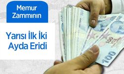 Memur Zammının Yarısı İlk İki Ayda Eridi