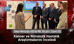 Bakan Memişoğlu ABD’de MBC BioLabs’ı Ziyaret Etti: Kanser ve Nörolojik Hastalık Araştırmalarını İnceledi