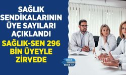 2026 Sağlık Sendikaları Üye Sayıları: Sağlık-Sen 296 Bin 290 Üyeyle Zirvede