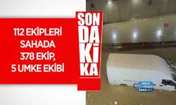 İstanbul'da Sağanak Sonrası 378 112 Acil Sağlık Ekibi ve 5 UMKE Sahada
