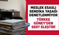Meslek Esaslı Sendika Yasağı Denetlenmiyor: Büro-Sen Başkanı Güney Tepki Gösterdi