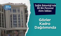 Sağlık Bakanlığı’nda 80 Bin Personel Alımı İddiası: Gözler Kadro Dağılımında