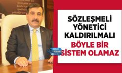 Kahveci'den Sözleşmeli Yönetici Tepkisi: 'Böyle Bir Sistem Olamaz'