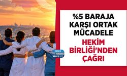Hekim Birliği'nden %5 Sendikal Baraj Tepkisi: 'Sendikal Özgürlüğe Baraj Konulamaz'