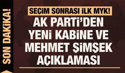 AK Parti Sözcüsünden yeni kabine ve Mehmet Şimşek açıklaması!