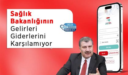 Sağlık Bakanlığının Gelirleri Giderlerini Karşılamıyor
