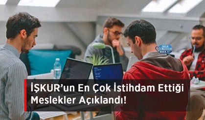 İŞKUR’un En Çok İstihdam Ettiği Meslekler Açıklandı!