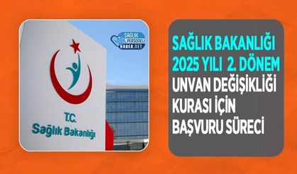 Sağlık Bakanlığı 2025 Yılı 2. Dönem Unvan Değişikliği Kurası İçin Başvuru Süreci