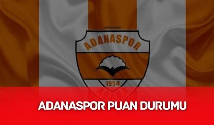 Adanaspor Puan Durumu – Güncel!