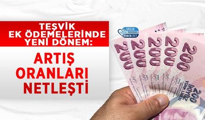 Teşvik Ek Ödemelerinde Yeni Dönem: Artış Oranları Netleşti
