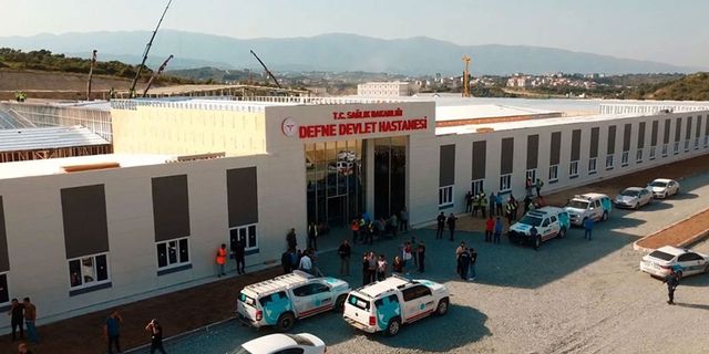 Defne Devlet Hastanesi Kapılarını Açıyor