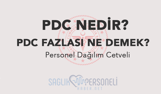 PDC Nedir? Tüm Yönleriyle PDC'yi Açıklıyoruz!! PDC Fazlası Nedir?