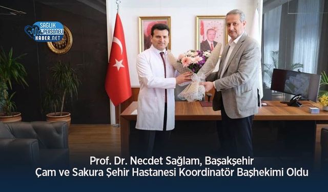 Prof. Dr. Necdet Sağlam, Başakşehir Çam ve Sakura Şehir Hastanesi Koordinatör Başhekimi Oldu