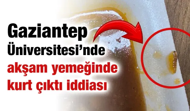 Üniversitesi Hastanesi'nde Yemek Skandalı: Bamya Yemeğinden Kurt Çıktı