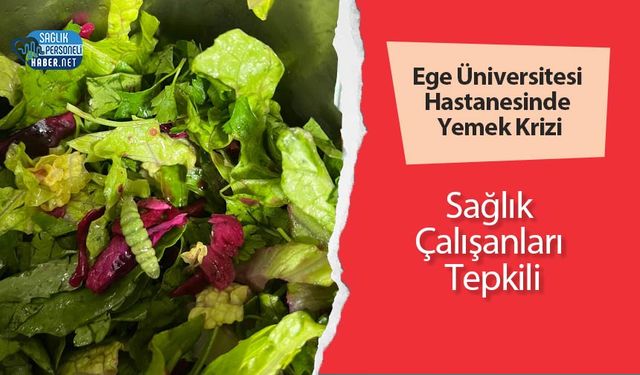 Ege Üniversitesi Hastanesinde Yemek Krizi: Sağlık Çalışanları Tepkili