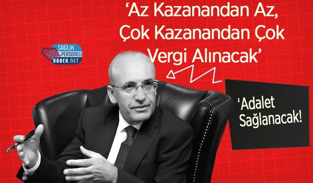 Bakan Şimşek: ‘Adalet Sağlanacak! ‘Az Kazanandan Az, Çok Kazanandan Çok Vergi Alınacak’