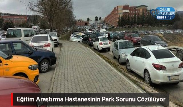 Eğitim Araştırma Hastanesinin Park Sorunu Çözülüyor