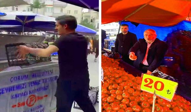 'Ucuza Yemeyin' Diye, Domatesleri Döktü! Bakanlık ve Belediye Harekete Geçti