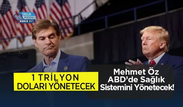 Türk Cerrah Mehmet Öz ABD’de Sağlık Sistemini Yönetecek!