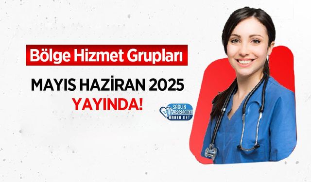 Bölge Hizmet Grupları Mayıs Haziran 2025