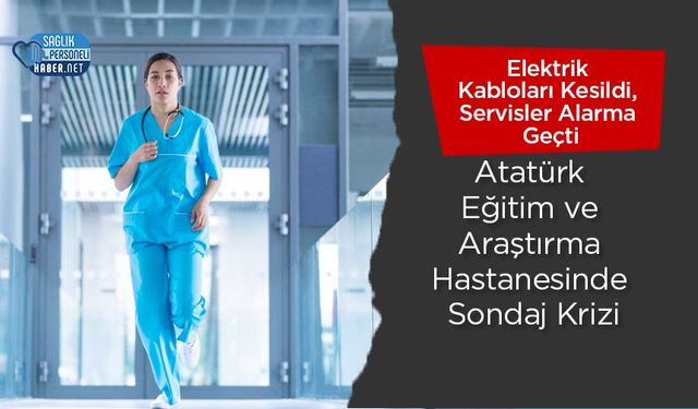Atatürk Eğitim ve Araştırma Hastanesinde Sondaj Krizi