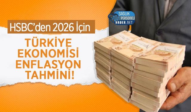 HSBC’den 2026 İçin Türkiye Ekonomisi Enflasyon Tahmini!