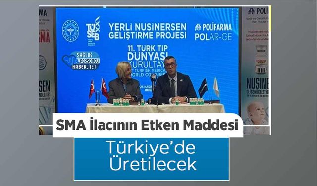 SMA İlacının Etken Maddesi Türkiye’de Üretilecek