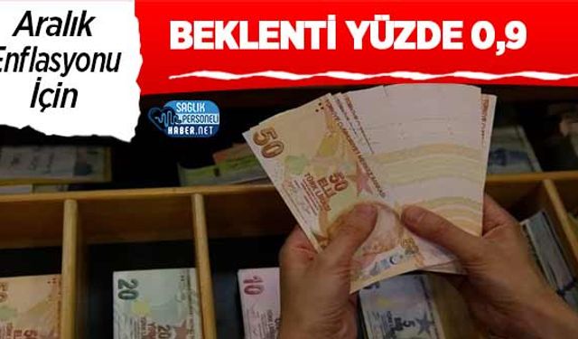 Aralık Enflasyonu İçin Beklenti Yüzde 0,9