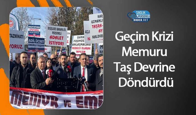 Geçim Krizi Memuru Taş Devrine Döndürdü