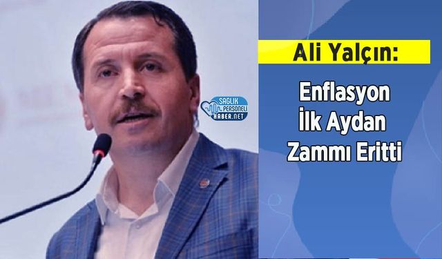 Enflasyon İlk Aydan Zammı Eritti