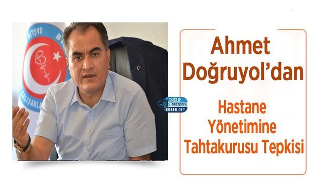 Ahmet Doğruyol’dan Hastane Yönetimine Tahtakurusu Tepkisi