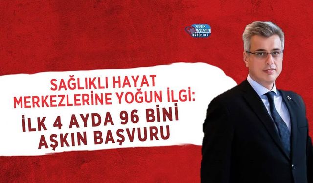 Sağlıklı Hayat Merkezlerine Yoğun İlgi: İlk 4 Ayda 96 Bini Aşkın Başvuru