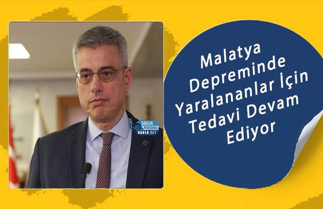 Malatya Depreminde Yaralananlar İçin Tedavi Devam Ediyor