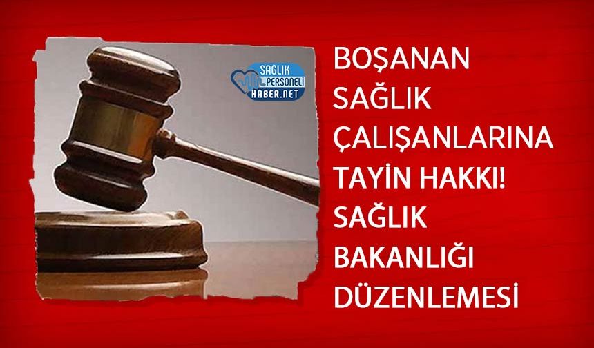 Boşanan Sağlık Çalışanlarına Tayin Hakkı! Sağlık Bakanlığı Düzenlemesi