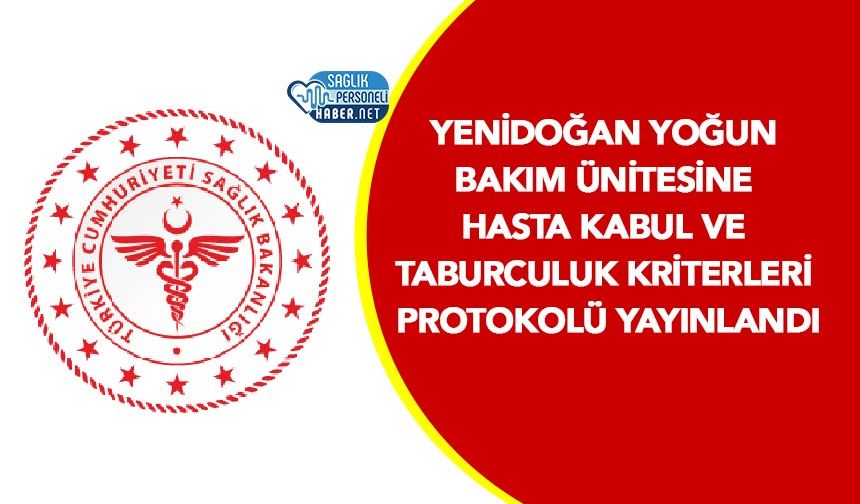 Yenidoğan Yoğun Bakım Üniteleri İçin Yeni Standartlar Belirlendi