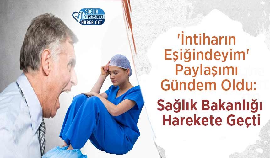 'İntiharın Eşiğindeyim' Paylaşımı Gündem Oldu: Sağlık Bakanlığı Harekete Geçti