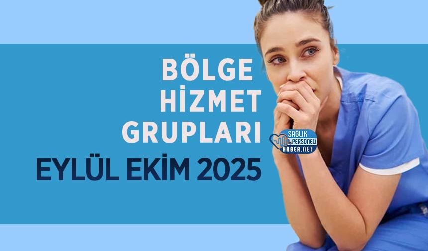 Bölge Hizmet Grupları Eylül Ekim 2025