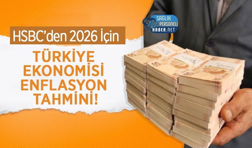 HSBC’den 2026 İçin Türkiye Ekonomisi Enflasyon Tahmini!