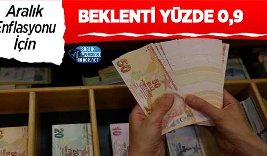 Aralık Enflasyonu İçin Beklenti Yüzde 0,9