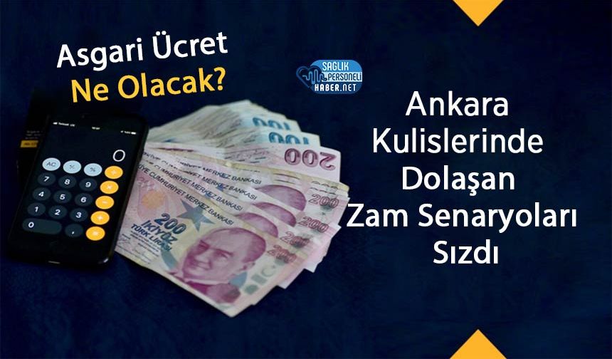 Asgari Ücret Ne Olacak? Ankara Kulislerinde Dolaşan Zam Senaryoları Sızdı