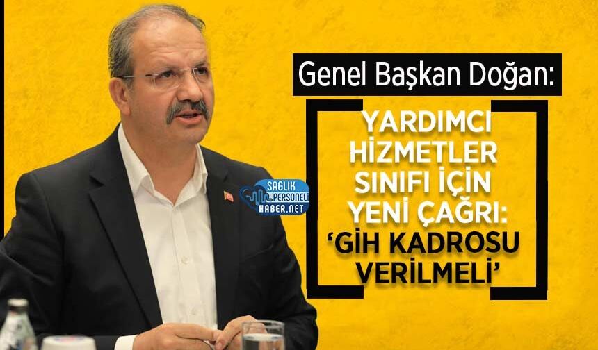 Yardımcı Hizmetler Sınıfı İçin Yeni Çağrı: ‘GİH Kadrosu Verilmeli’
