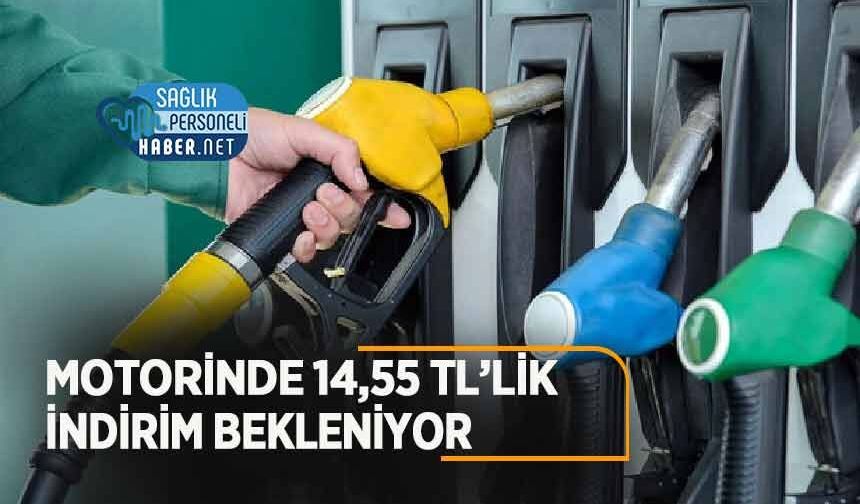 Motorinde 14,55 TL’lik İndirim Bekleniyor