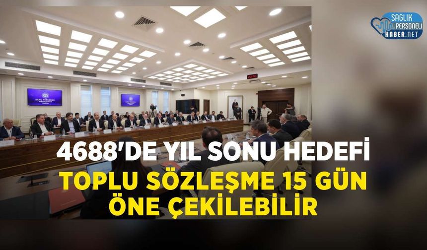 Bakan Işıkhan'dan 4688 Sayılı Kanun Açıklaması: Yıl Sonu Hedefi ve 15 Gün Öne Çekme Sinyali