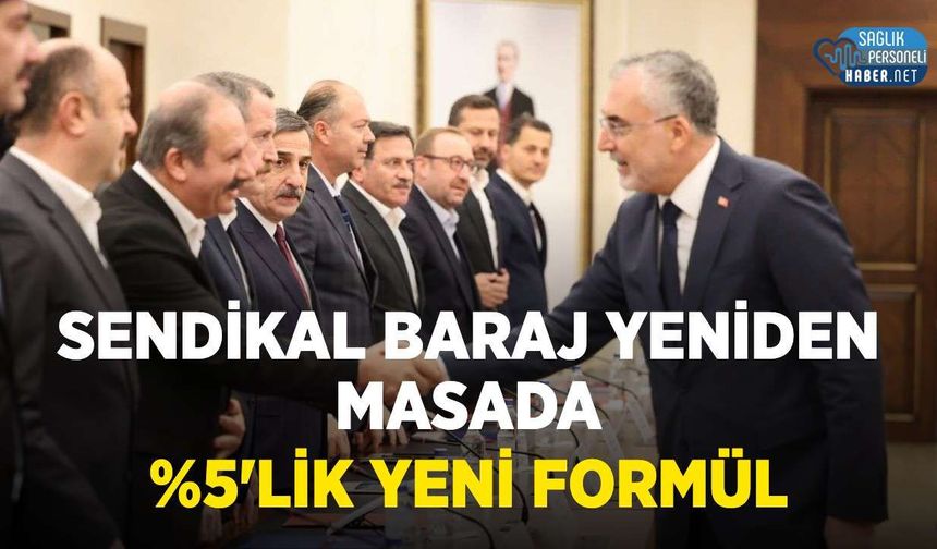 Yüzde 5 Sendikal Baraj Yeniden Masada: Memur-Sen ve Kamu-Sen'den Ortak Teklif