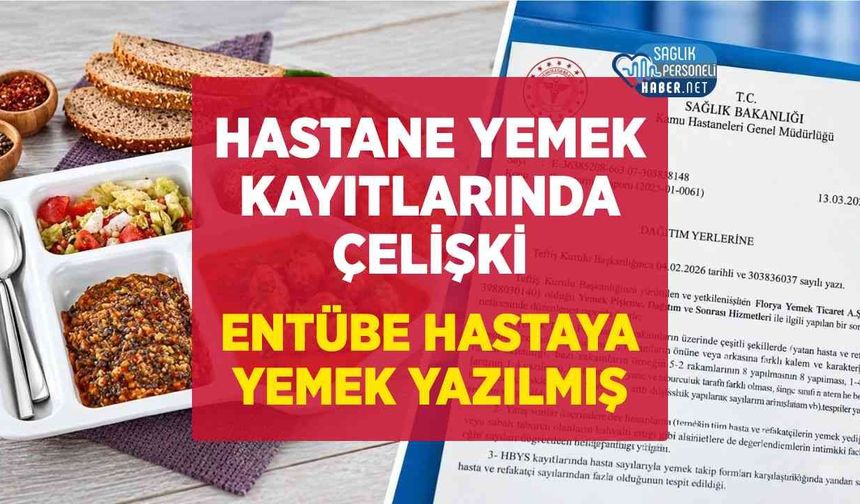 Diyarbakır’da Yemek İhalesine Soruşturma: Entübe Hastaya Yemek Yazılmış